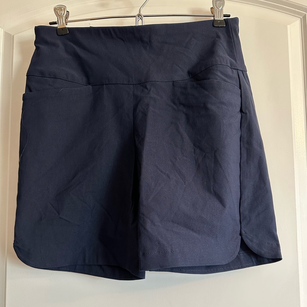 Women's Pull On Tummy Control Short ~ Dark Navy